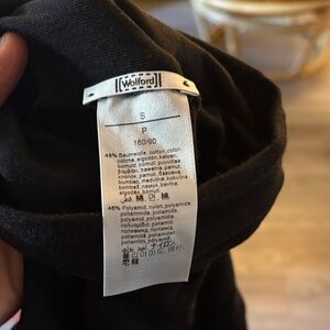 Wolford Classic Black Turtleneck Bodysuit